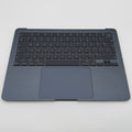 Volledige topcase toetsenbord macbook air M5 A3449 Middernacht