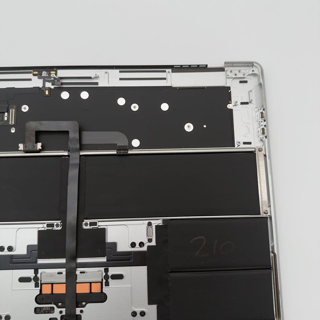 Volledige topcase toetsenbord macbook air m2 15” A2941 Zilver