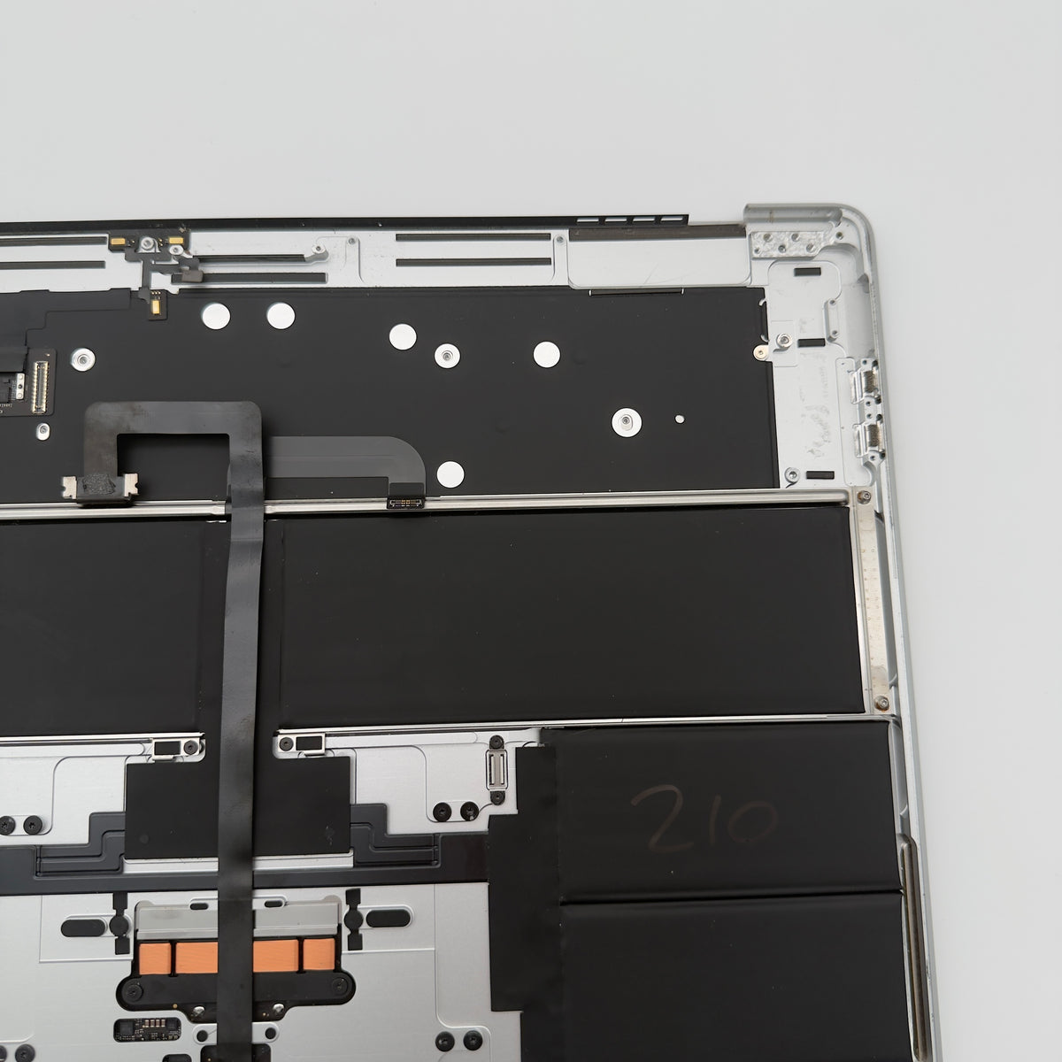 Volledige topcase toetsenbord macbook air m2 15” A2941 Zilver