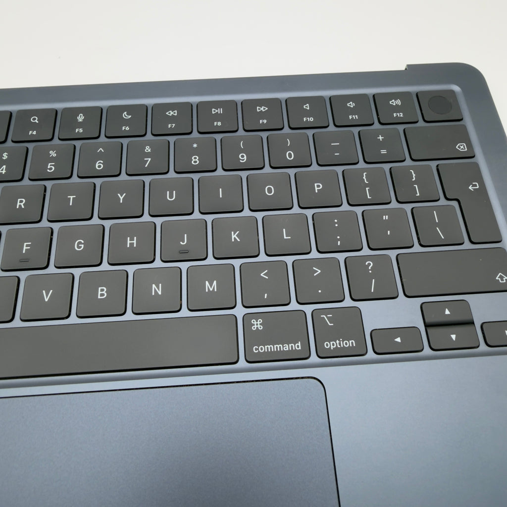 Volledige topcase toetsenbord macbook air M2 A2681 Middernacht