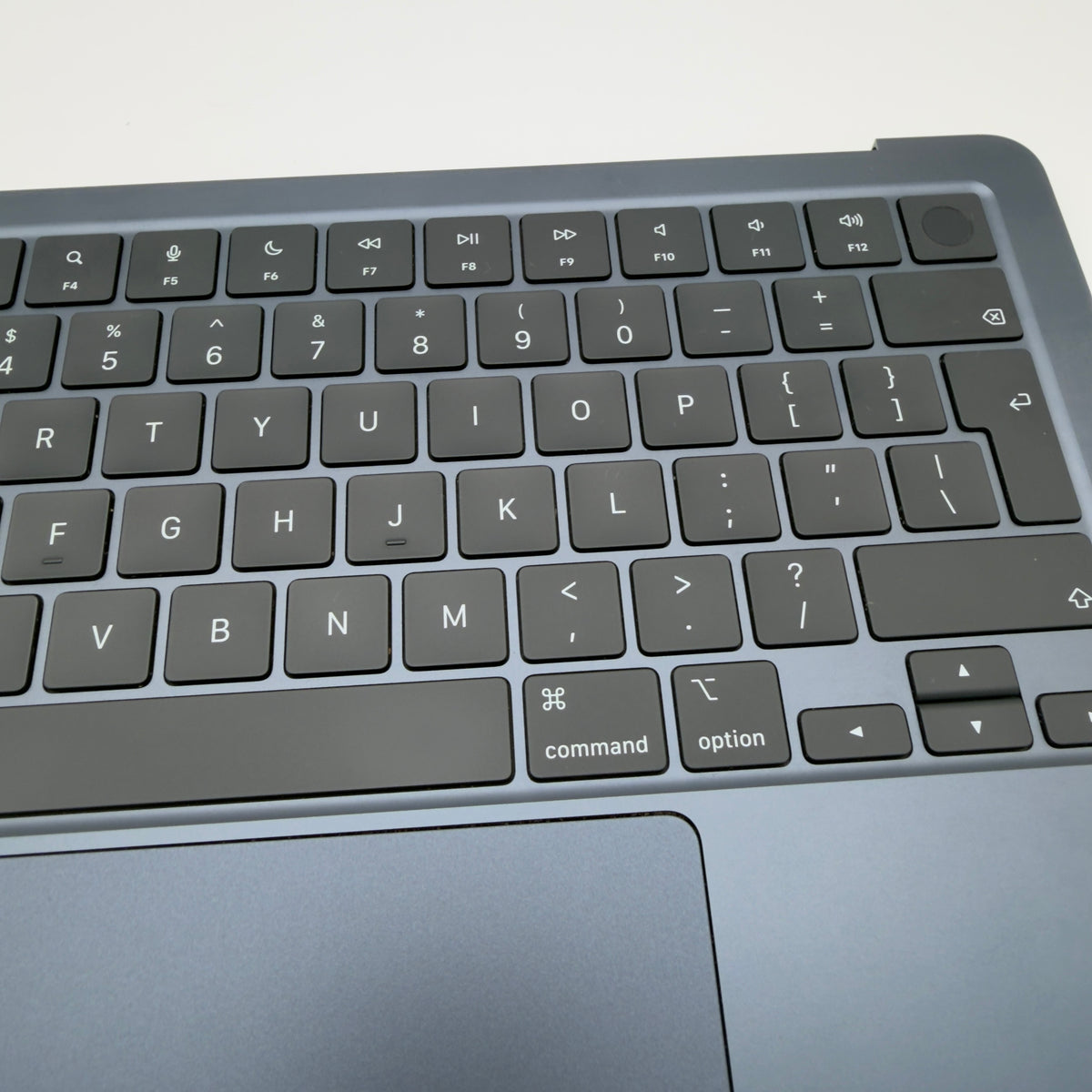 Volledige topcase toetsenbord macbook air M2 A2681 Middernacht