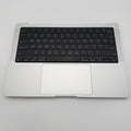 Volledige topcase toetsenbord Macbook pro M2 14” A2779 Zilver