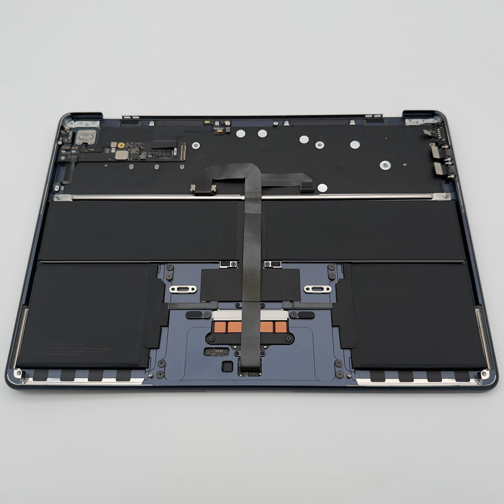 Volledige topcase toetsenbord macbook air M2 A2681 Middernacht