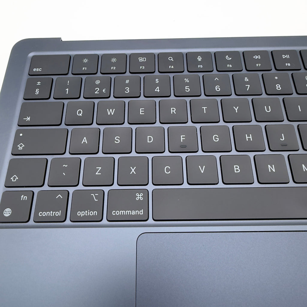 Volledige topcase toetsenbord macbook air M2 A2681 Middernacht