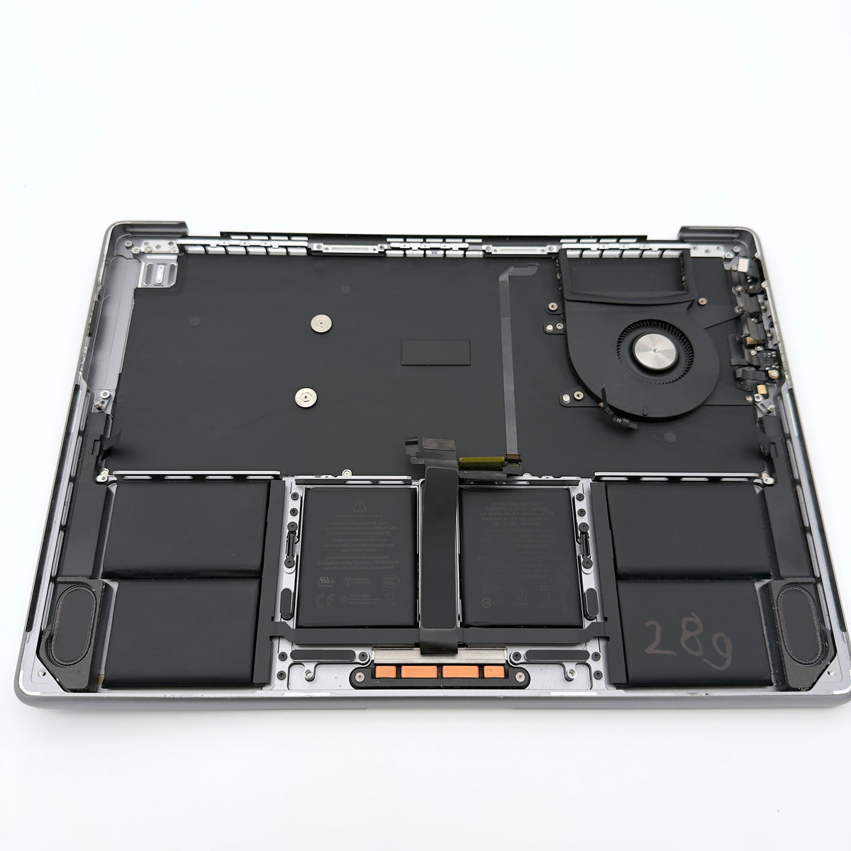 Volledige topcase toetsenbord Macbook pro M3 14” A2918 spacegrijs