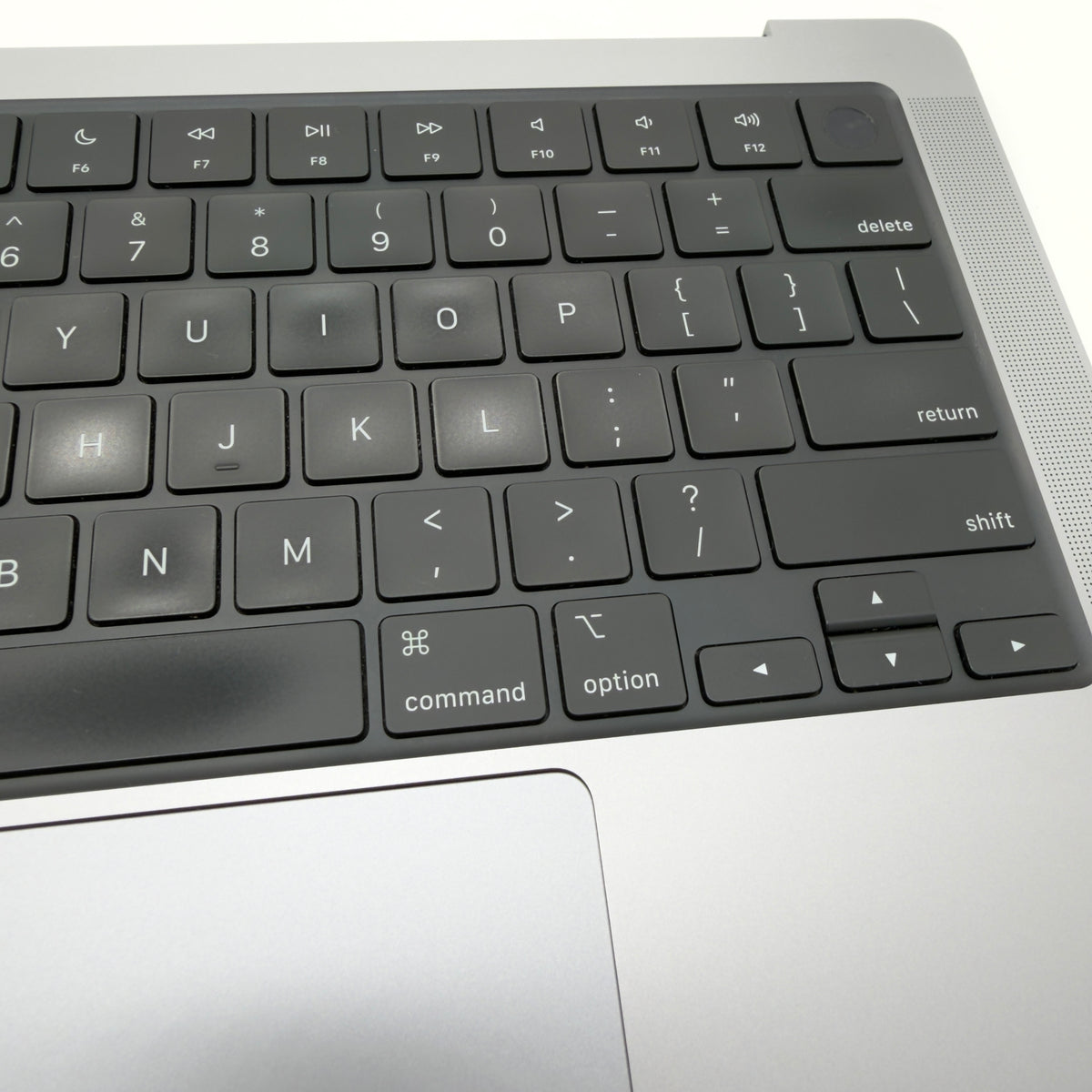 Volledige topcase toetsenbord Macbook pro M1 14” A2442 Spacegrijs
