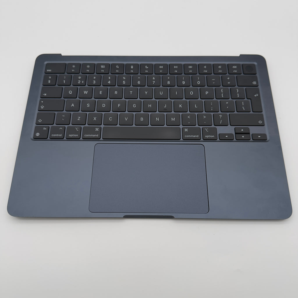 Volledige topcase toetsenbord macbook air M2 A2681 Middernacht