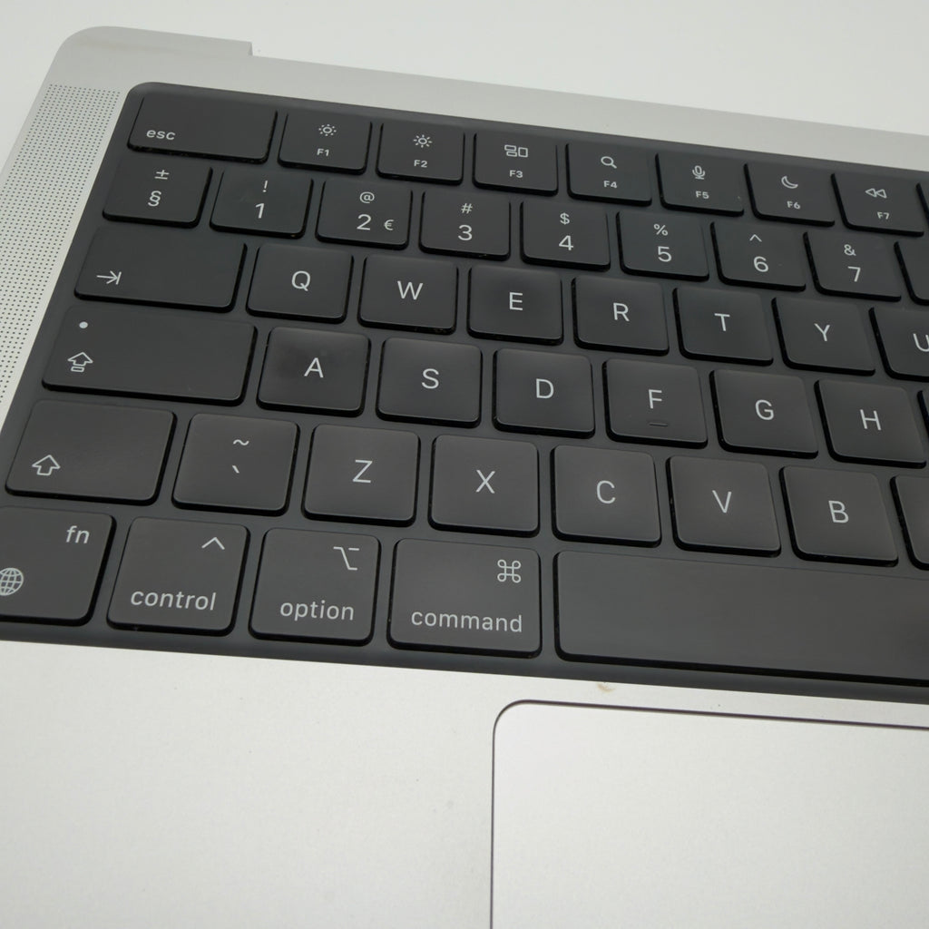 Volledige topcase toetsenbord Macbook pro M1 14” A2442 Zilver
