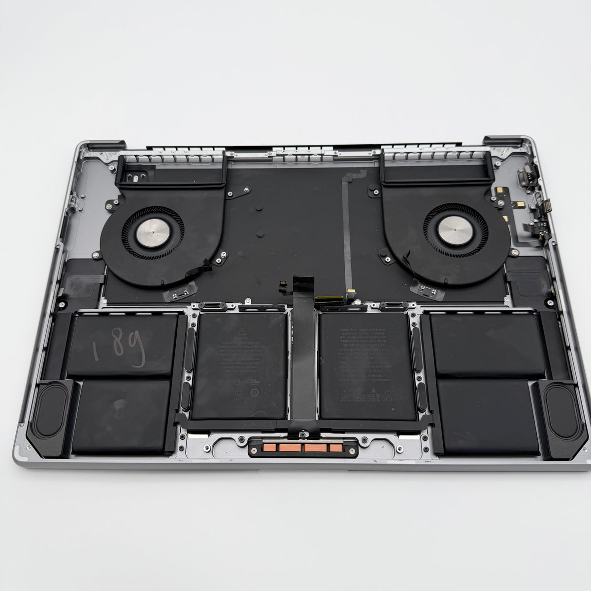 Volledige topcase toetsenbord Macbook pro 16” M1 A2485 Spacegrijs