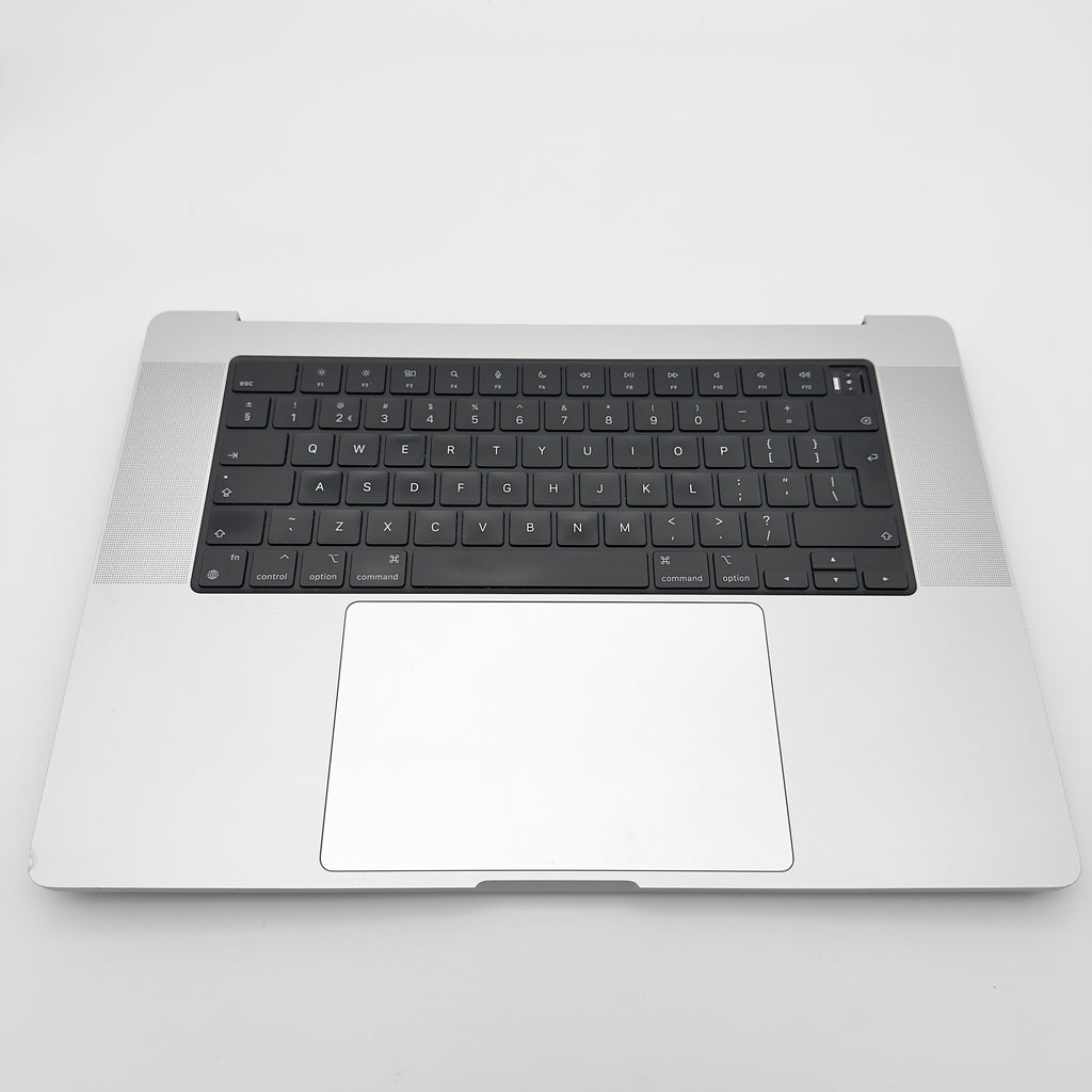 Volledige topcase toetsenbord Macbook pro 16” M1 A2485 Zilver